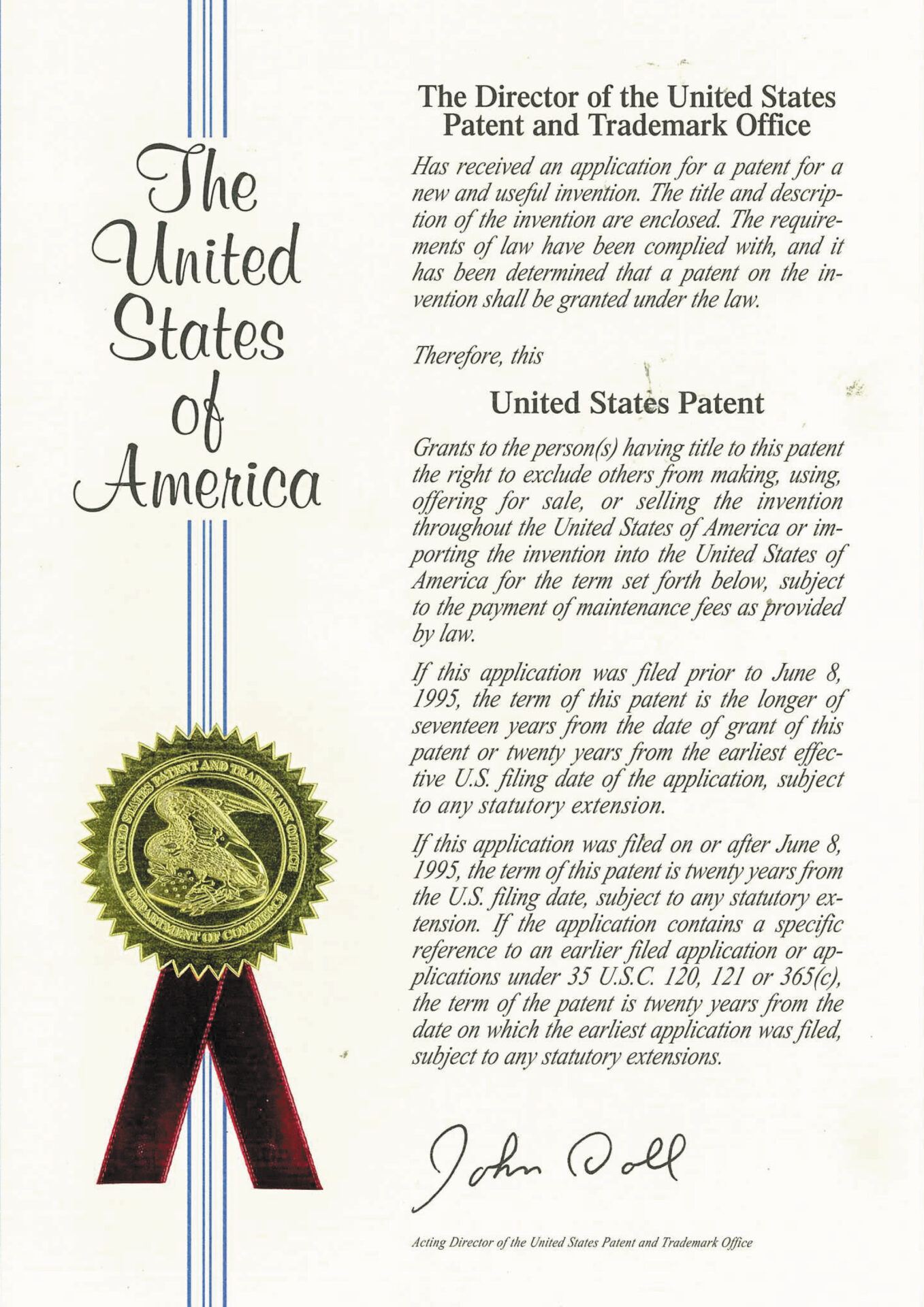 Patent USA US 7553657 B2-1-1